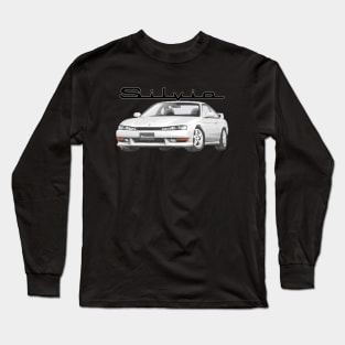 240sx white s14 kouki k's autech Long Sleeve T-Shirt